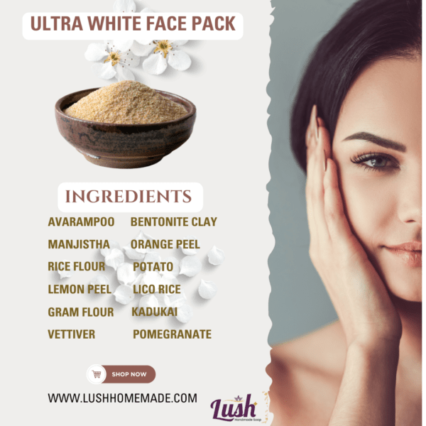 ULTRA WHITE FACE PACK[100GM]